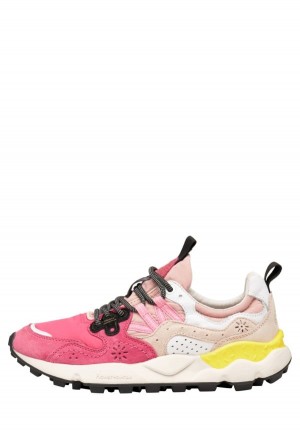 Flower Mountain Yamano 3 Sneakers Dame Fuchsia | TXD8092LC