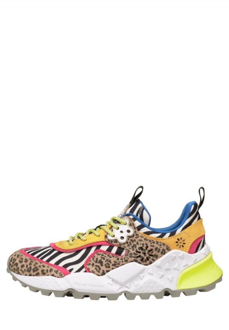 Flower Mountain Kotetsu Sneakers Dame Brune | XDH4936HQ