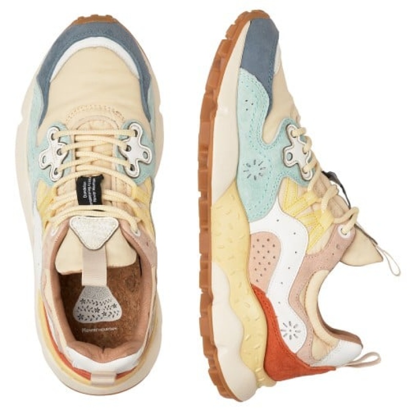 Flower Mountain Yamano 3 Sneakers Dame Blå | WVG6776WW