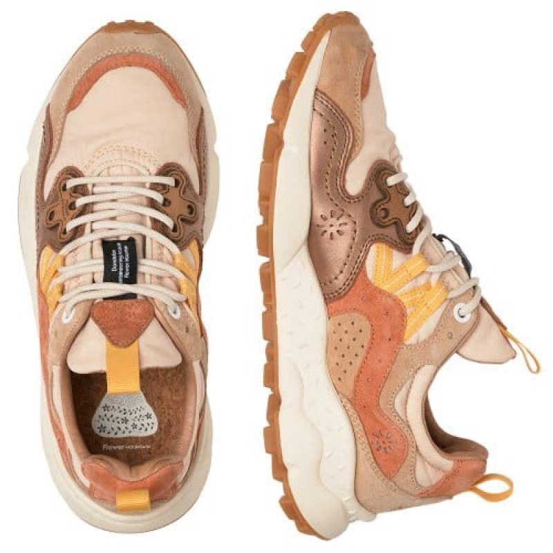 Flower Mountain Yamano 3 Sneakers Dame Brune | GCH9711HJ