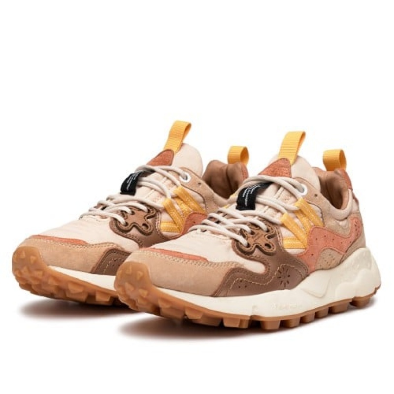 Flower Mountain Yamano 3 Sneakers Dame Brune | GCH9711HJ