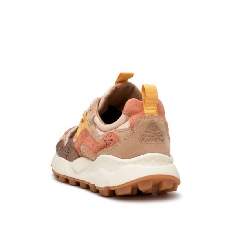 Flower Mountain Yamano 3 Sneakers Dame Brune | GCH9711HJ