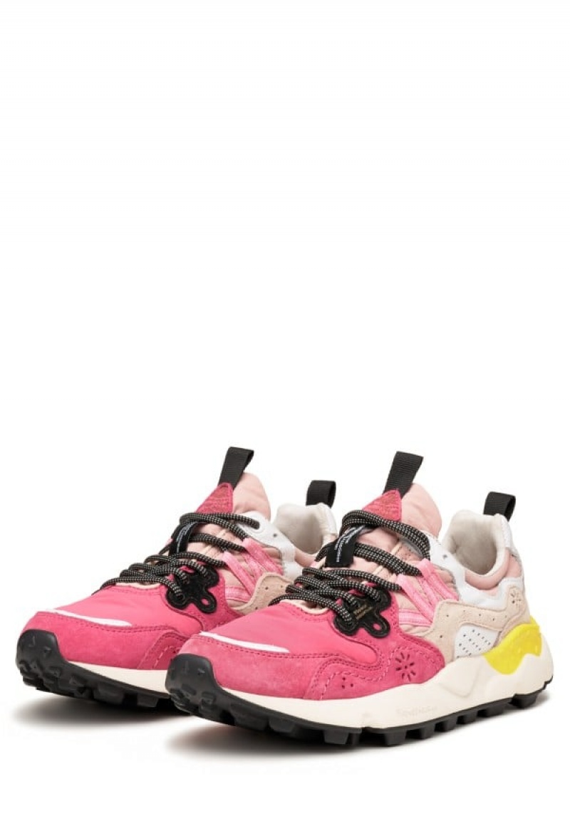 Flower Mountain Yamano 3 Sneakers Dame Fuchsia | TXD8092LC