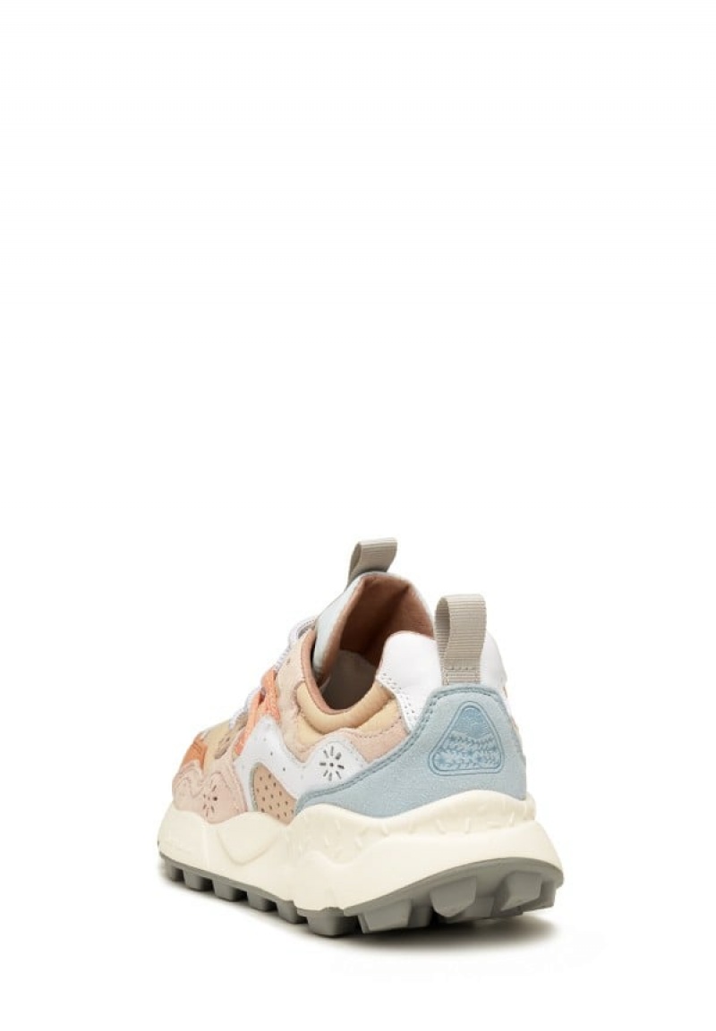 Flower Mountain Yamano 3 Sneakers Dame Lyserød Beige | WSG8617FU