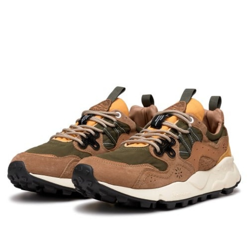 Flower Mountain Yamano 3 Sneakers Herre Brune | WZT6361FH