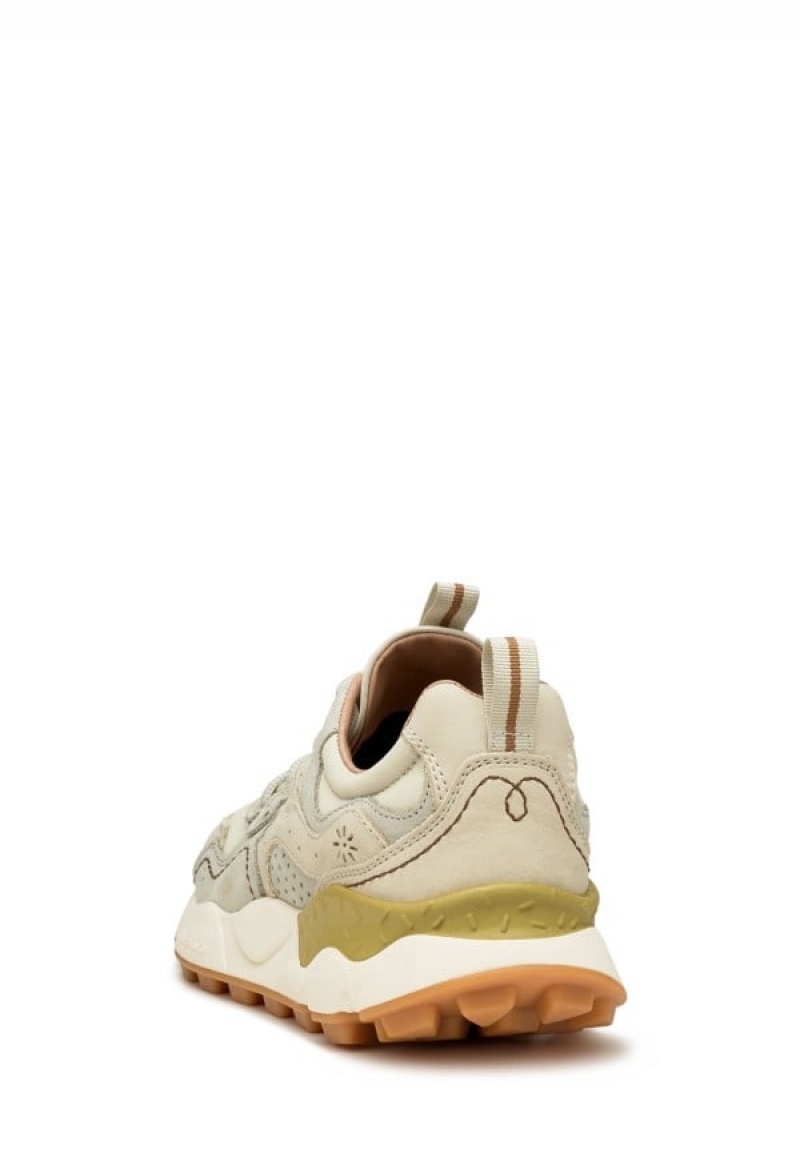 Flower Mountain Yamano 3 Uni Uw Sneakers Herre Beige | QYJ2647CO