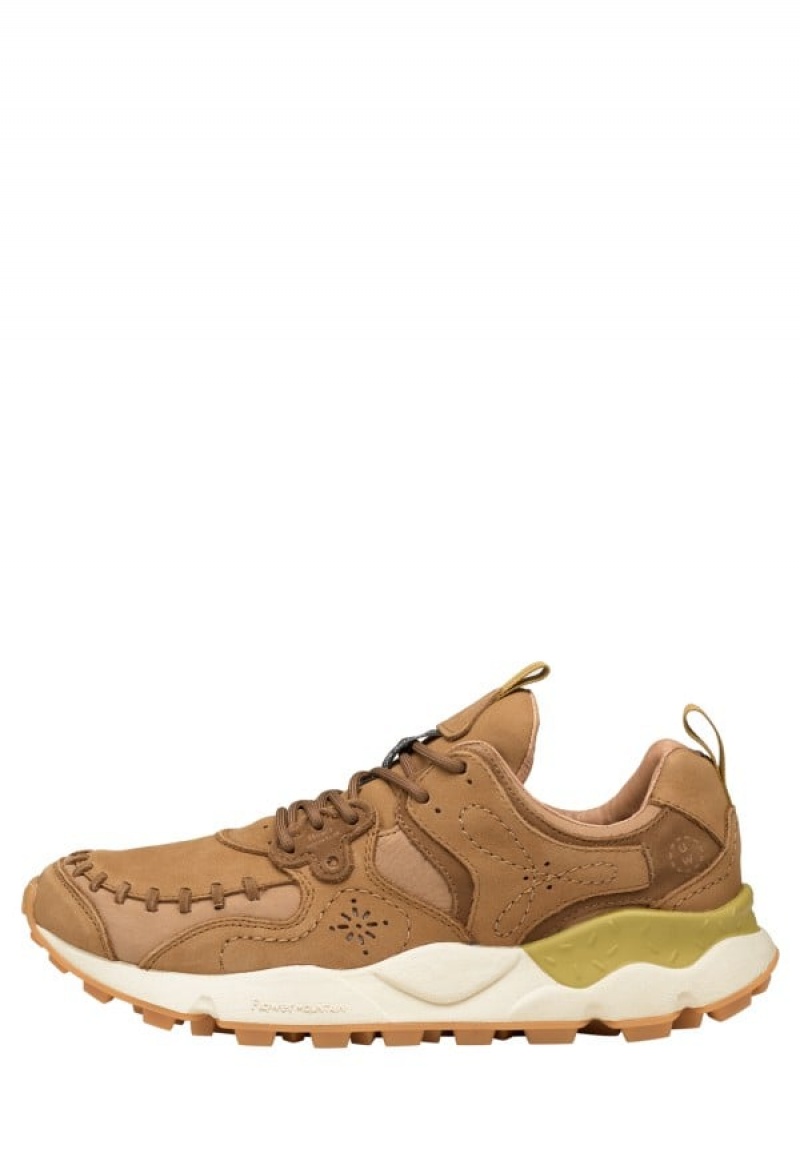 Flower Mountain Yamano Uni Uw Sneakers Herre Brune | PJT9154DN